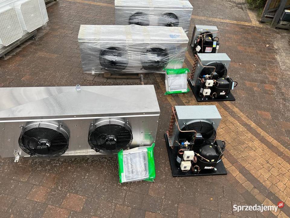 Agregat chłodniczy parownik Chłodnia Mroźnia