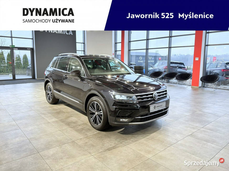 Volkswagen Tiguan Highline 15TSI 150 DSG 2020 r Myślenice