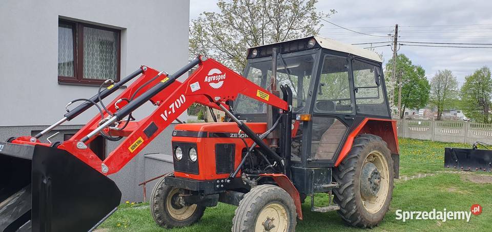 Wytrzymały Ładowacz Tur MF c360 Zetor Dostawa Jazowsko