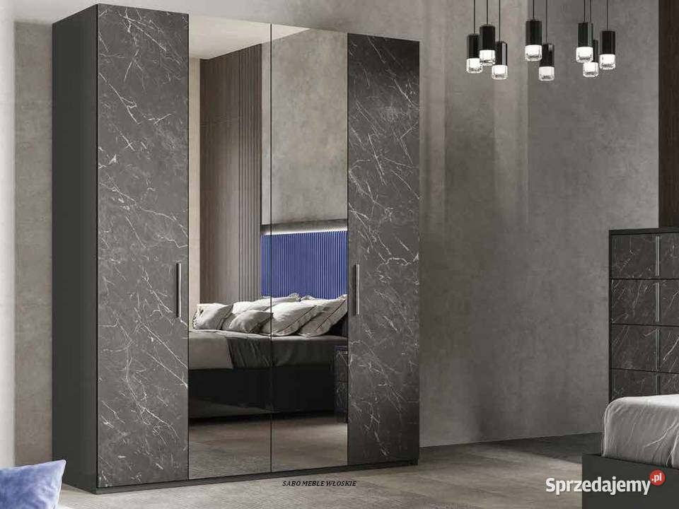 Nowoczesna sypialnia włoska marmurkowa Przemyśl