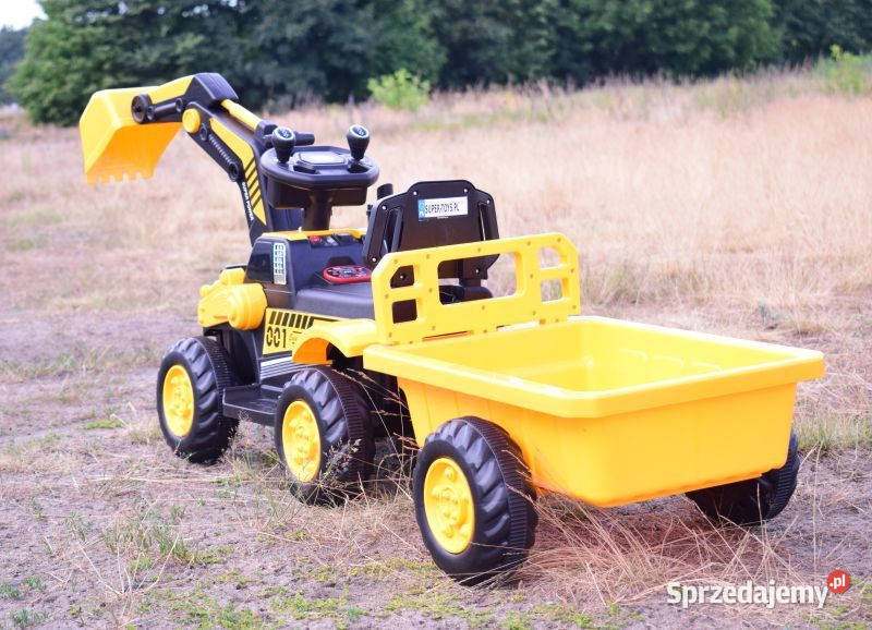 BAWIBUS Traktor KOPARKA NA AKUMULATOR z Myszków