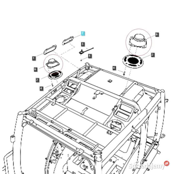 Głośnik audio LS MT335 LS MT340 LS MT350 LS PLUS Tajęcina