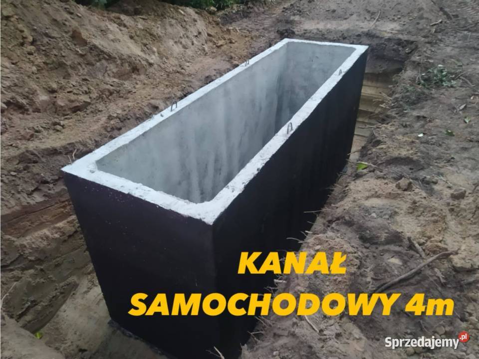 Szambo Szamba BetonoweKanał SamochodowyPiwnica Białystok