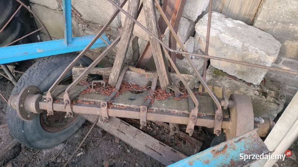 Maszyny rolnicze pozostałości kos oś wozu kabina Opoczno