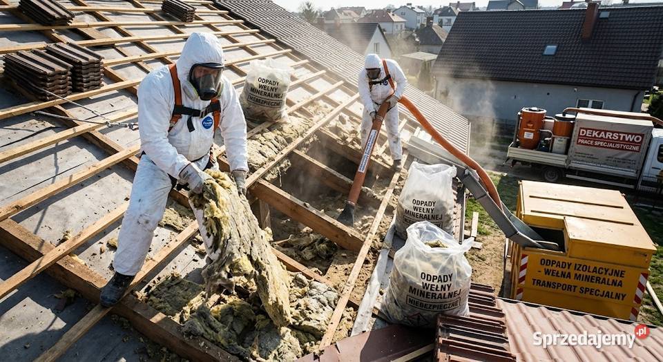 Usuwanie uszkodzonej izolacji termicznej Wrocław
