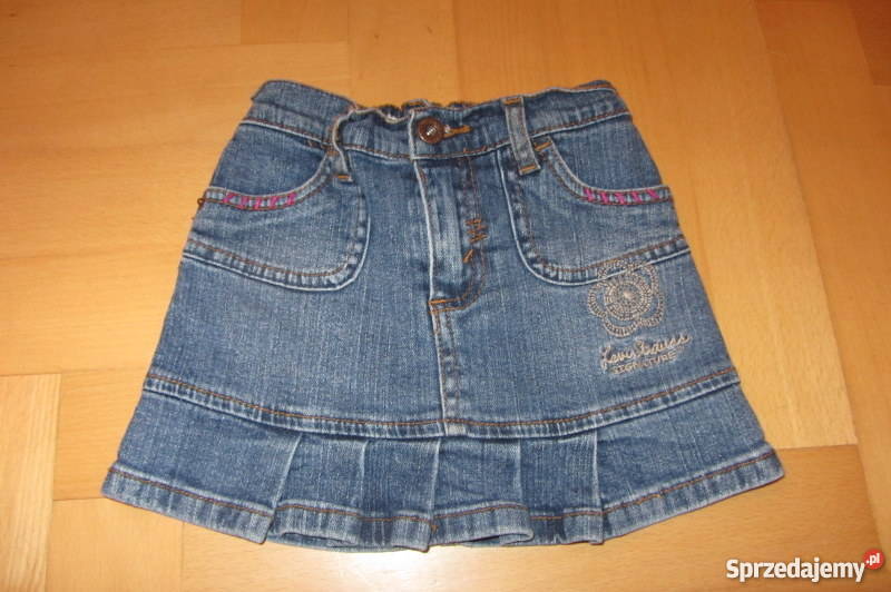 Levisspódnica jeans mini 9298104 z falbanką Sukienki i spódniczki Łódź