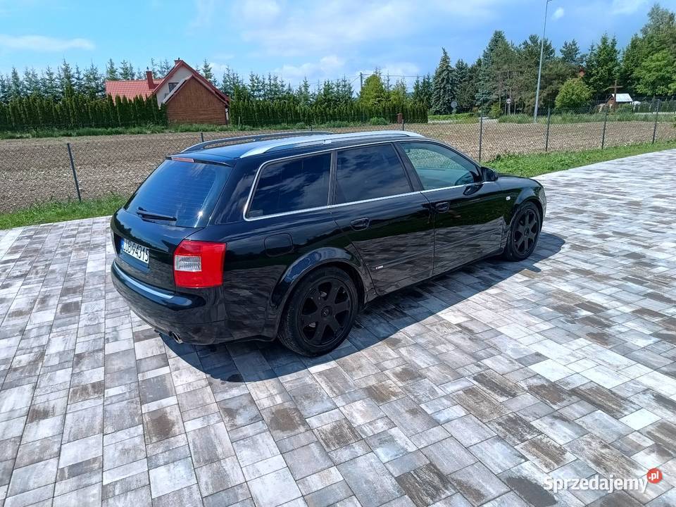Audi A4 B6 18 Turbo BEX LPG SLine skóry czarny A4 Zamość