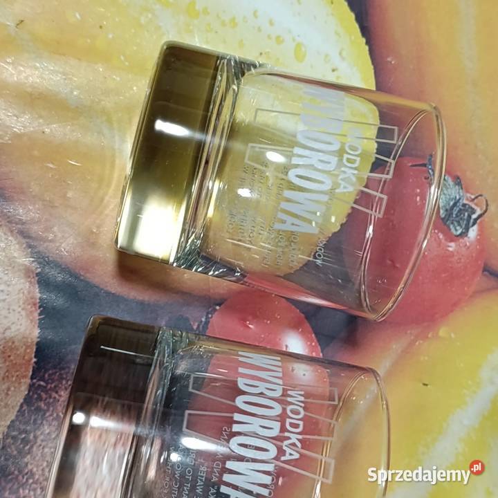 Wodka Wyborowa Szklanki Kolekcjonerskie wielkopolskie