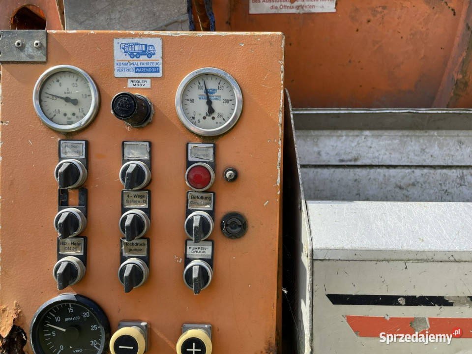 Man inny Man 19314 Wuko asenizacyjny kanalizacja pomarańczowy Syców