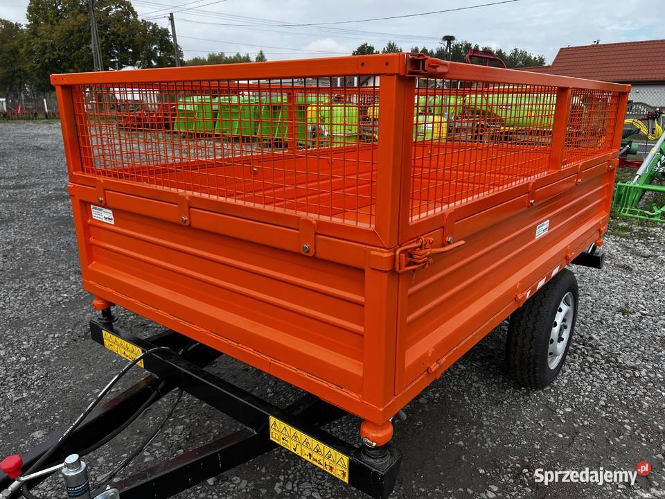 Przyczepa Wywrotka 3Stronna Ładownosc 1520 T Przyczepy rolnicze