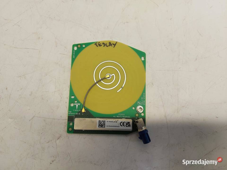 TESLA MODEL Y 2024r MODUŁ CZUJNIK DESZCZU ANTENA