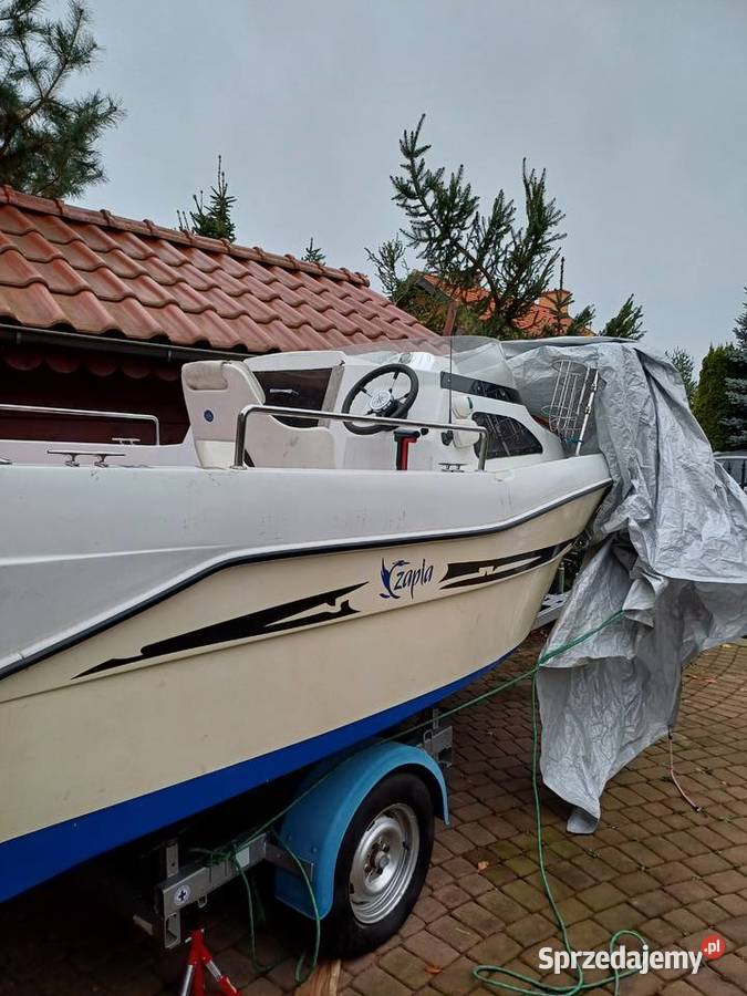 Sprzedam łódź QUICKSILVER 450 z przyczepką Pozostałe Olsztyn