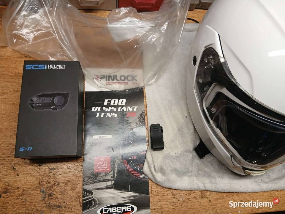 ZESTAW Kask szczękowy Caberg Motoryzacja Rzeszów