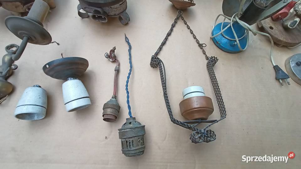 Stara lampa naftowa wisząca lampka biurkowa świętokrzyskie Skarżysko-Kamienna