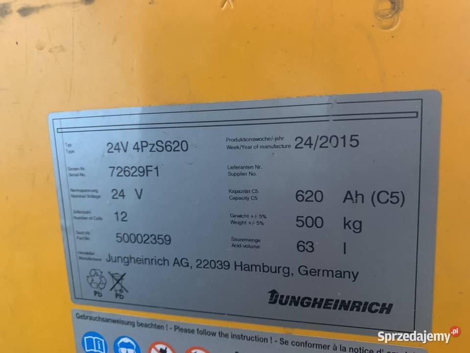 Bateria trakcyjna 24V 465 Ah Fotowoltaika śląskie Katowice