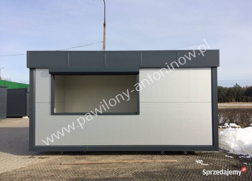 Pawilon Handlowy Kontener Gastronomiczny Kiosk Sklep Piaseczno