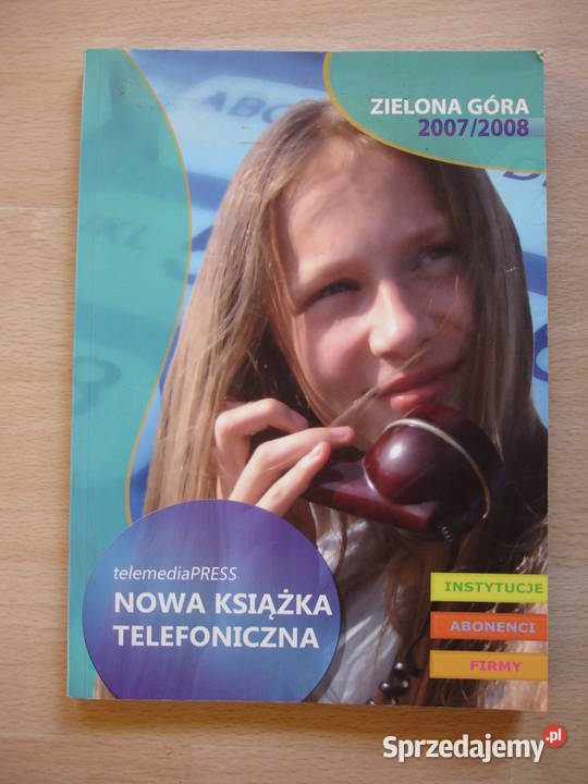 Książka telefoniczna 20078 ZIELONA GÓRA lubuskie Zielona Góra sprzedam
