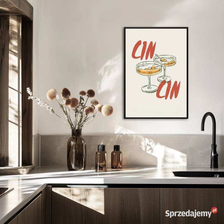 Plakat A4 Vibes Vinos Warszawa sprzedam