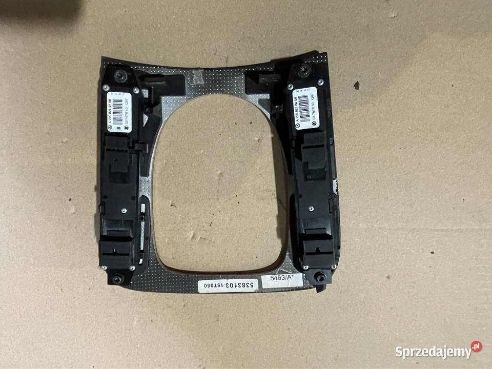 Ramka lewarka A2208219158 mercedes s w220 lift gałki zmiany biegów Szczecin sprzedam