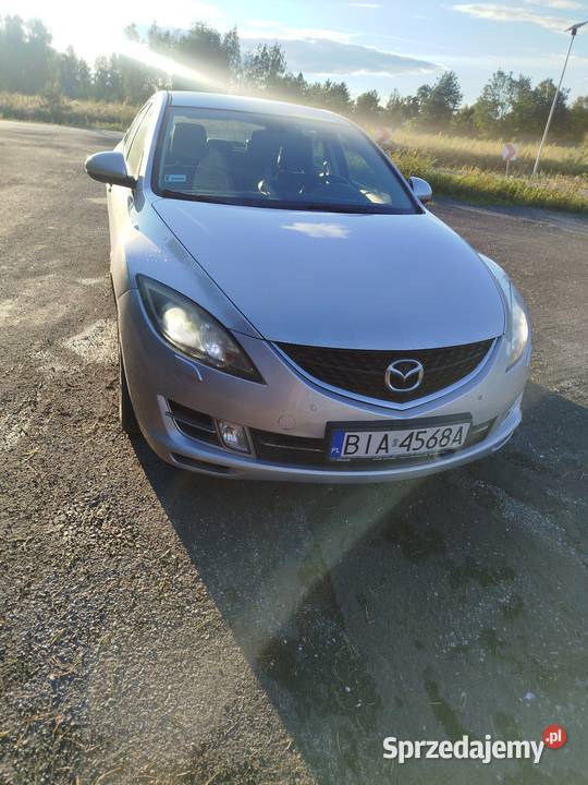 Mazda 6 gh 25 benzyna plus LPG bluetooth podlaskie Zabłudów