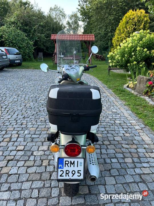 Włoski skuter Aprilla Scarabeo150 Mielec