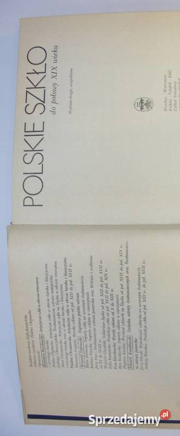 Polskie szkło do połowy XIX wieku zachodniopomorskie Bądkowo