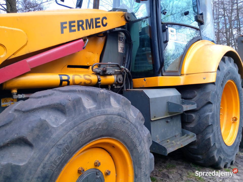 Koparkoładowarka FERMEC 860 Cobra 99r w stanie nie Myszków