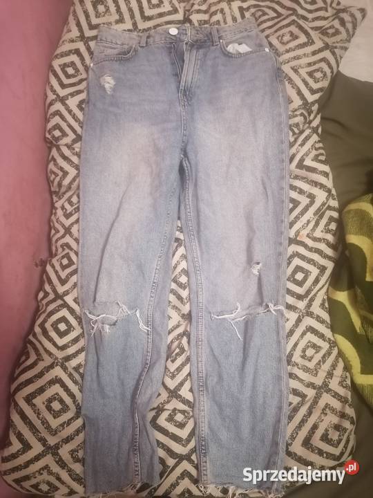 Spodnie jeansy Kopaszyce