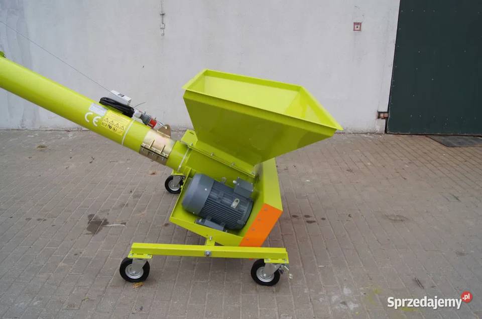 przenośnik ślimakowy skośny z koszem zasypowym kujawsko-pomorskie Radziejów