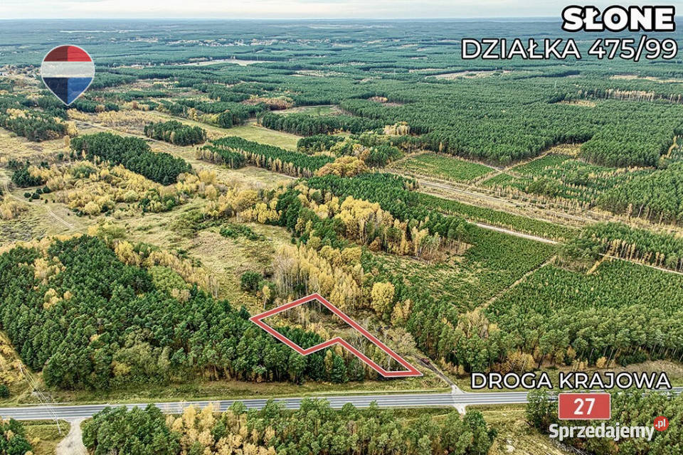 Na sprzedaż działka drodze 27 z MPZG