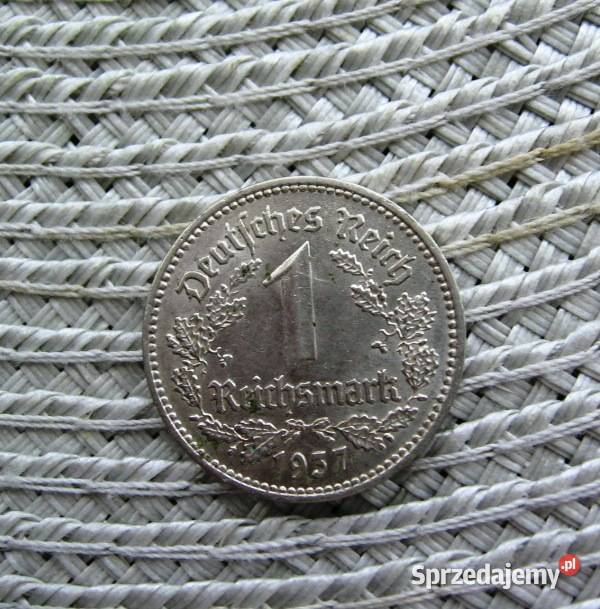 Niemcy 1 Reichsmarka 1937r A Numizmatyka Kalisz sprzedam