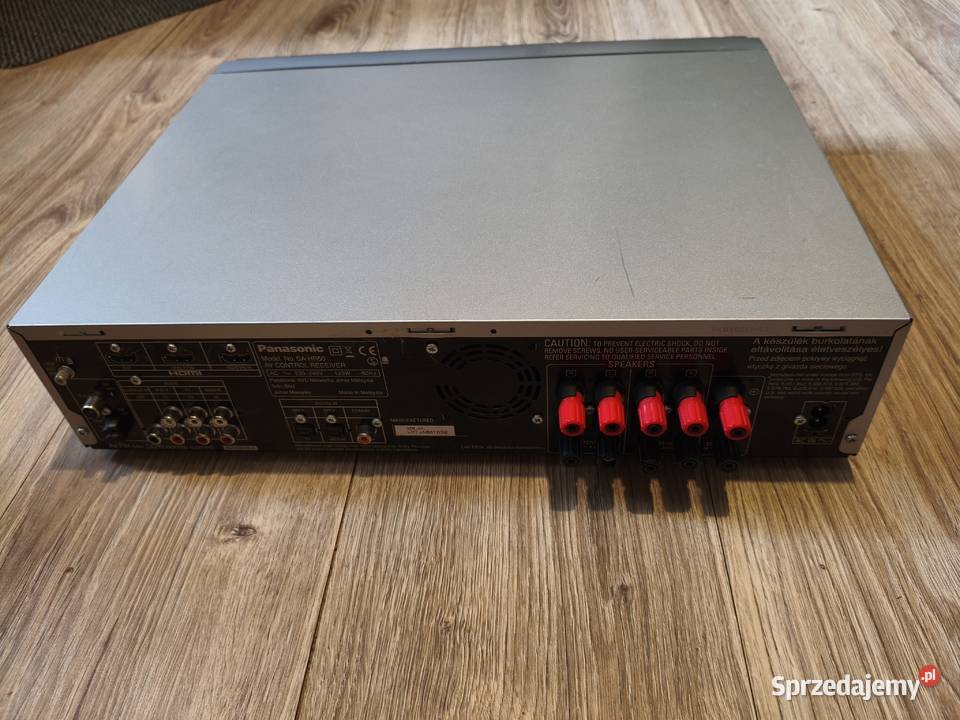 Amplituner Panasonic SAHR50 51 srebrny HDMI Giżycko
