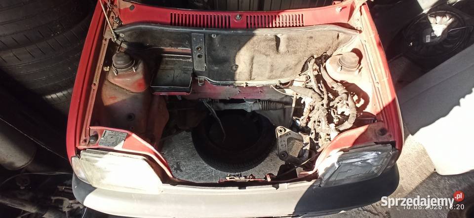 Przód fiat Cinqeczento na grill barek do własnej Opole