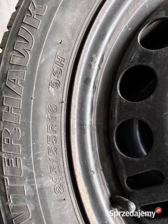 Opony zimowe Firestone 21555 R16 felgi stalowe mazowieckie Otwock