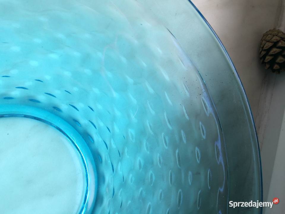 Talerz patera Kupczyk turkusowa Porcelana i szkło Choszczno