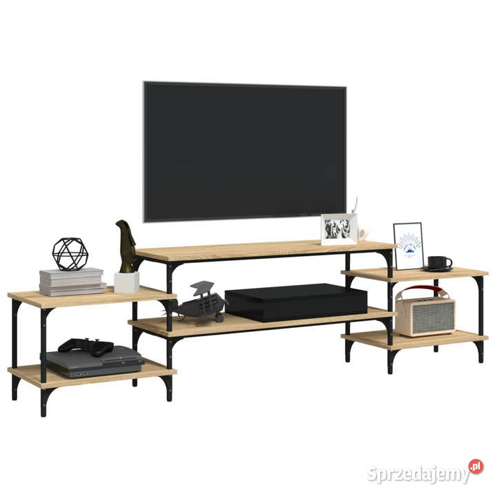 Szafka pod TV dąb sonoma 197x35x52 materiał sprzedam