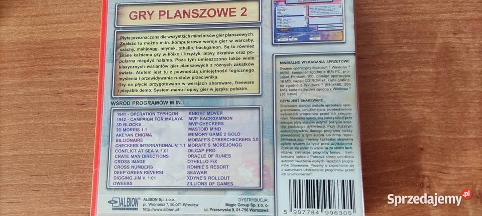 Gry planszowe 2 Albion PC przygodowe śląskie Gliwice