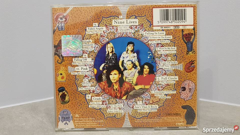 Aerosmith Nine Lives Audio CD Pabianice