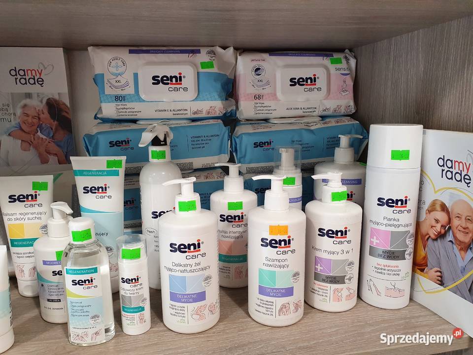 Seni Care chusteczki nawilżane pielęgnacyjne XXL