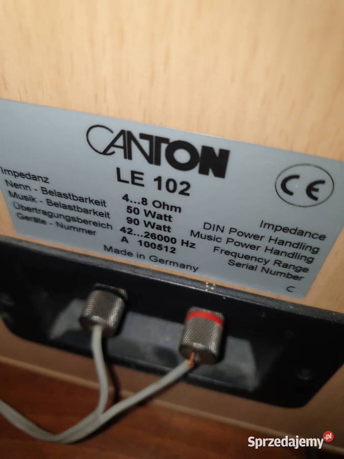 Kolumny CANTON LE 102 Żory