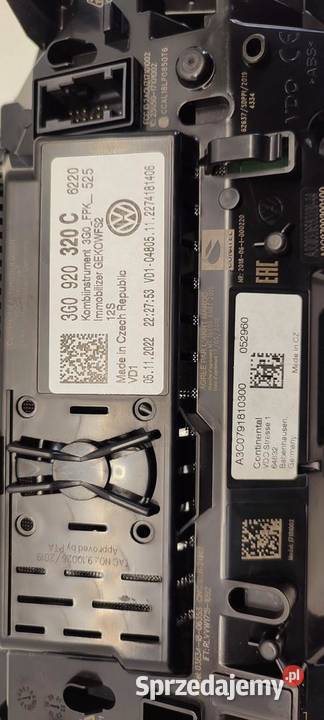 VW TIGUAN II LICZNIK VIRTUAL KOKPIT 3G0920320C sprzedam