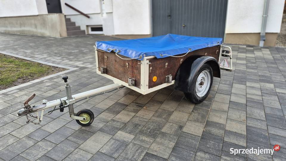 Przyczepka samochodowa do traktorka quada Głogówek