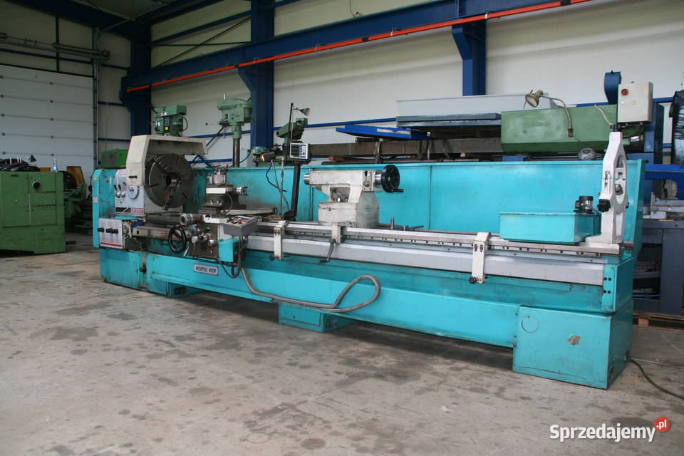 Tokarka uniwersalna TUB 830 B x 4000 rb 2008 Głowno