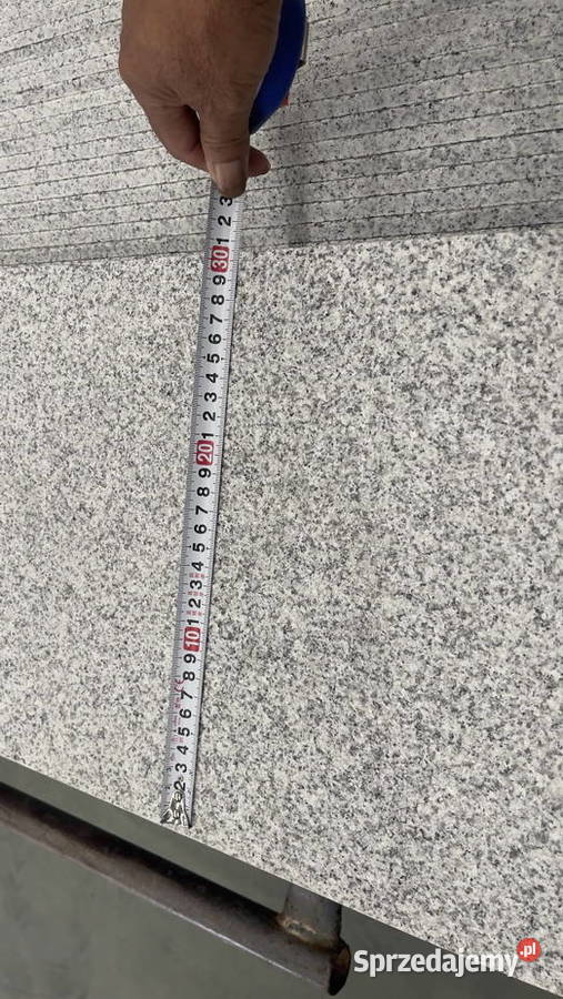 Płytki Granitowe G603 61x305x1 płomień