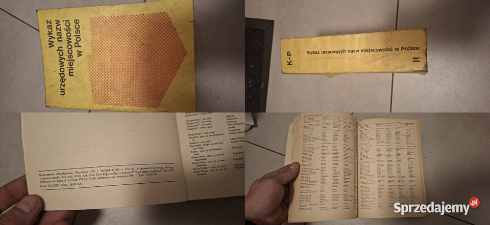 Wykaz urzędowych nazw miejscowości w Polsce KP Łęczyca sprzedam