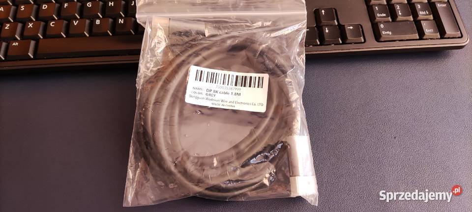 kabel DisplayPort 8K DP 14 8K 60Hz 4K 144Hz 18M kable, taśmy, przedłużacze Grzywna sprzedam