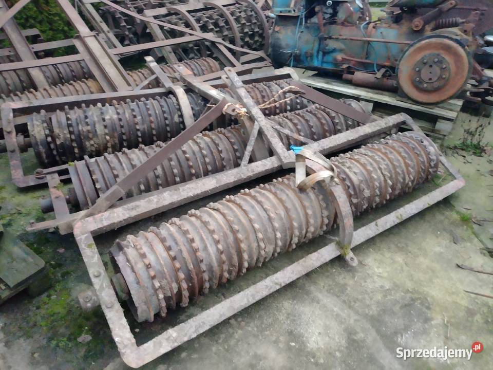 Wał posiewny Cambridge szerokość 6 metrów Kverneland kujawsko-pomorskie Sośno