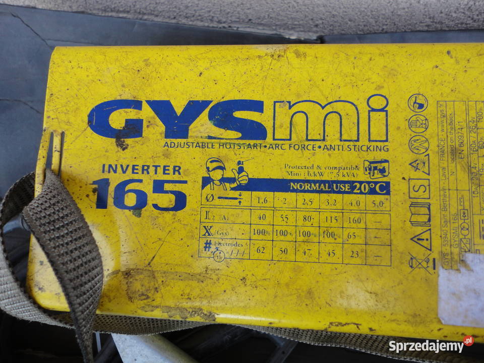 Spawarka spawarka inwertorowa Gysmi 165 MMA Sandomierz