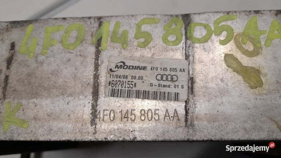 Audi A6 C6 chłodnica intercooler lewy Goleniów
