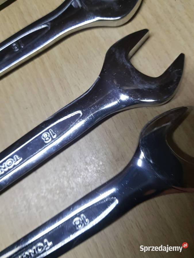 Klucz płasko oczkowy 18 mm stal chromowowanadowa wielkopolskie Głogowa